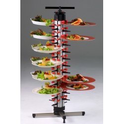 Soporte de platos de mesa para cocina Plate Mate de 48 platos