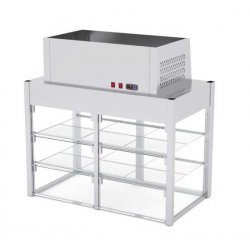 Vitrina autoservicio refrigerada base abierta GN 3/1 - 1825
