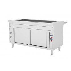 mueble autoservicio self-service baño maría GN 3/1 con reserva - 1837
