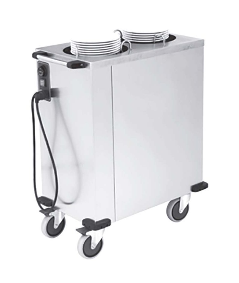 Carro dispensador platos a nivel constante