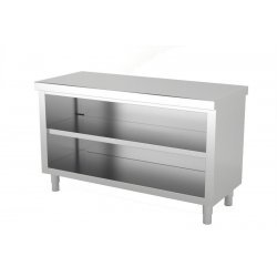 Mueble neutro central abierto por 1 cara - Fondo 600 Altura 850