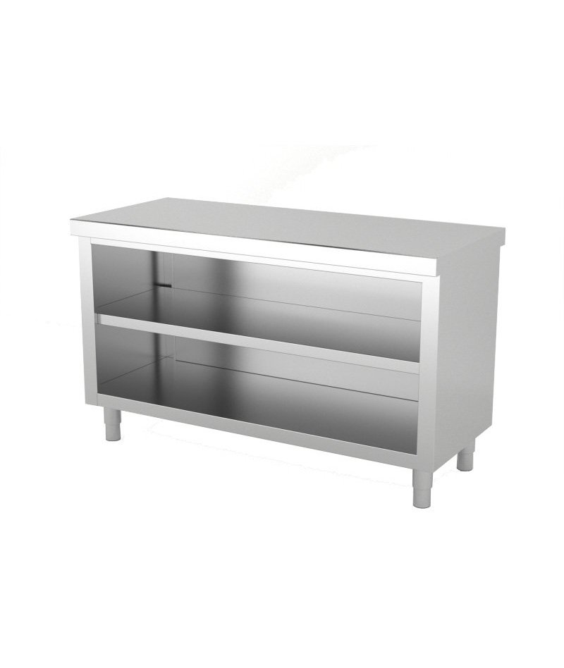 Mueble neutro central abierto por 1 cara - Fondo 600 Altura 850