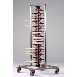 Porta platos de carro para restaurantes y catering Plate Mate de 84 platos