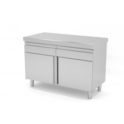 Mueble neutro central estándar puerta batiente cajón superior FONDO 600 Dimensiones(mm): 400x600x850 - Puertas/Cajones: 1/1