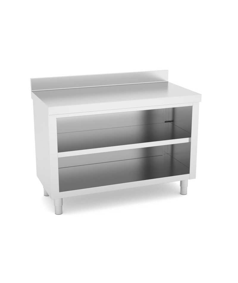 Mueble neutro mural con frontal abierto - Fondo 700 Altura 850