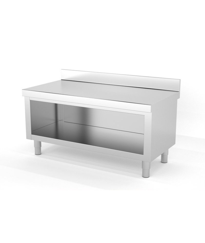 Mueble neutro mural con frontal abierto - Fondo 700 Altura 600