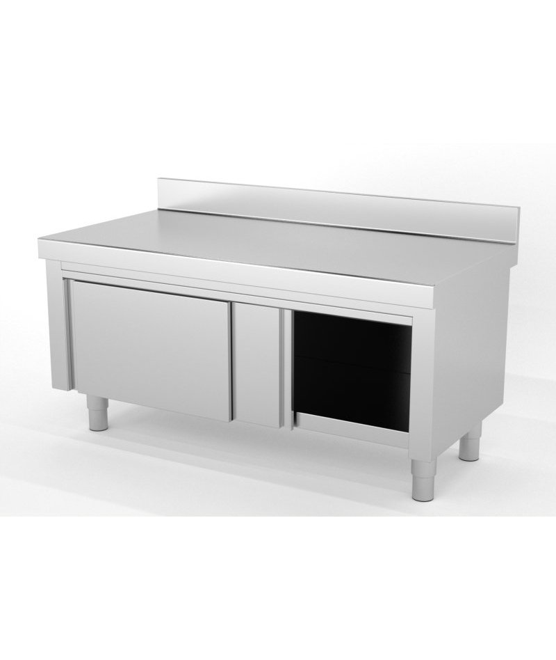 Mueble neutro mural con puertas correderas - Fondo 600
