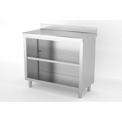 Mueble contramostrador mural estándar estante intermedio FONDO 350 Dimensiones(mm): 800x350x1050