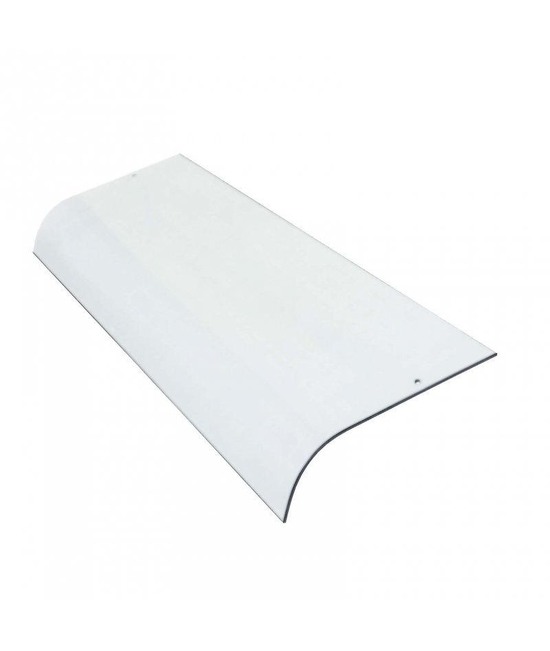 Cristal superior curvado a 1 cara con pantalla buffet GN