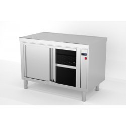 Mueble central caliente con puertas correderas. Fondo 700 - IDNC1712
