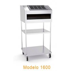 Mueble autoservicio self service bandejero, cubertero, panero