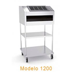 Mueble autoservicio self service bandejero, cubertero, panero