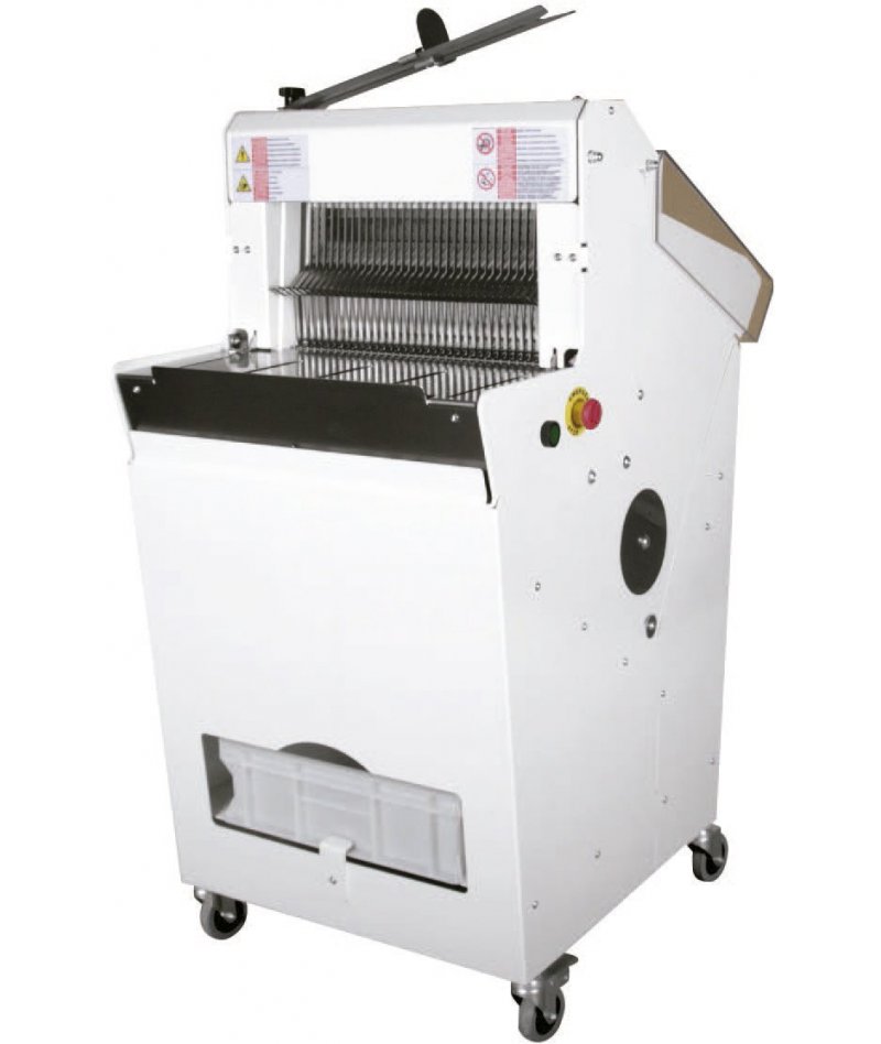Cortadora de pan semiautomatica con base y carga horizontal S4SV/S5SV