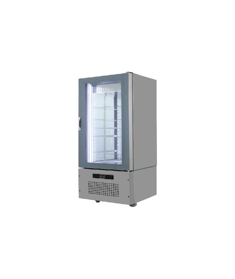 Armario de cristal refrigerado 820x660x1620 SFL7-1