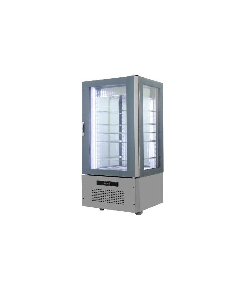 Armario de cristal refrigerado 820x660x1620 SFL7-4