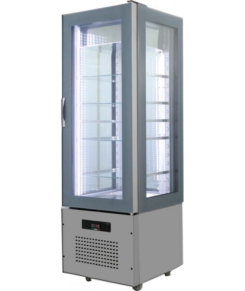 Armario de cristal refrigerado 620x660x1960 SFL6-2