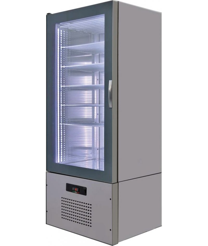Armario de cristal refrigerado 820x660x1960 SFL8-1
