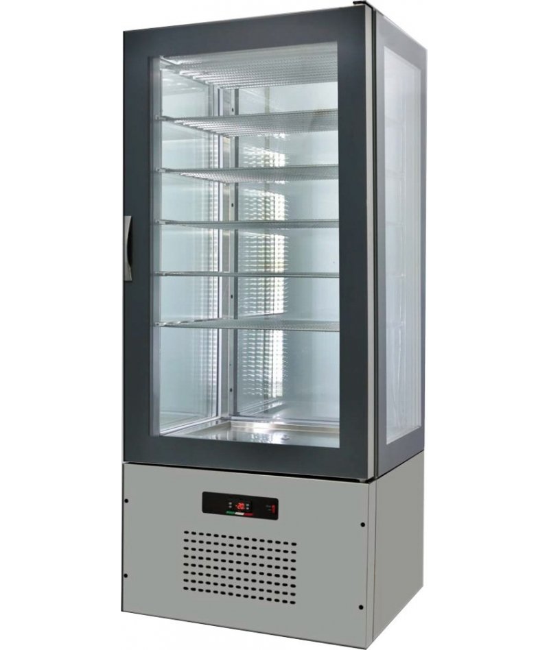Armario de cristal refrigerado 820x660x1960 SFL8-3
