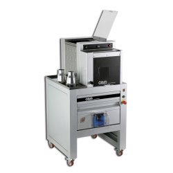 Porcionadora-boleadora de pizzería OEM modelo BM2AS para bolas de pizza hasta 300 Gr.