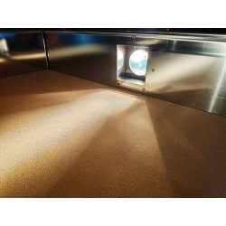 Horno de pizza profesional a gas de alto rendimiento con triple quemador. 6 pizzas de 36cm Ø G6/72