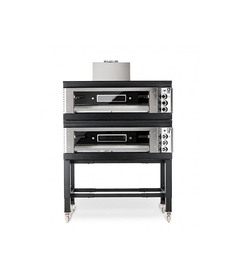 Horno a gas OEM SG66/2 4+4 Pizzas de 30 Ø