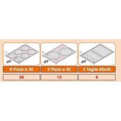 Horno OEM Domitor 630SEM Electromecánico 6 Pizzas de 30 Ø