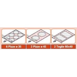 Horno OEM Millenium Valido 635SB EM 6 pizzas de 36 Ø