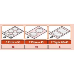 Horno OEM Millenium Valido Digital  635SB DG 6 pizzas de 36 Ø