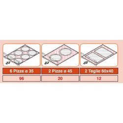 Horno OEM Millenium Valido Digital 1235SB DG 6+6 pizzas de 36 Ø