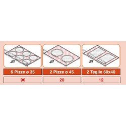 Horno OEM Millenium Valido Digital 1235LB DG 6+6 pizzas de 36 Ø