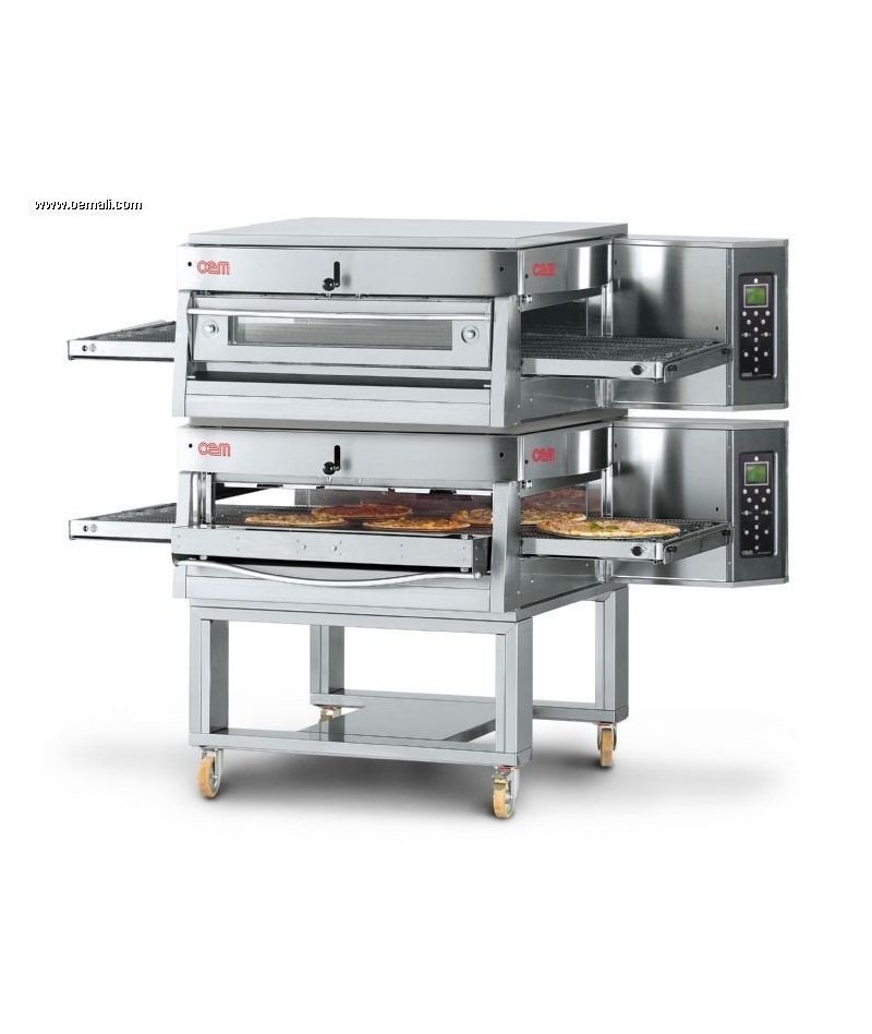 Horno de túnel eléctrico OEM Henergo HV75/2 cinta 75 cm
