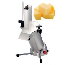 Cortador de mozarella industrial en cubo roto
