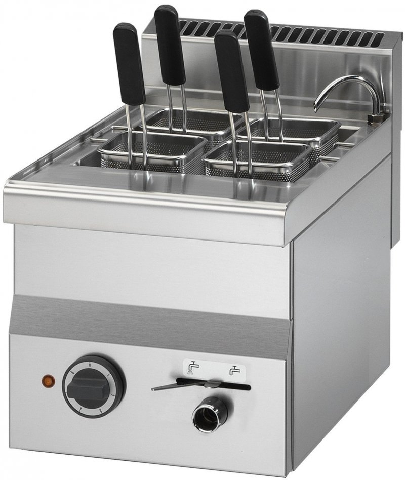 Cocedor de pasta eléctrico 14 Lt 4 cestas 1/8