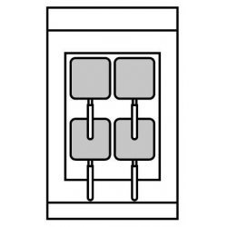 Cocedor de pasta eléctrico 14 Lt 4 cestas 1/8