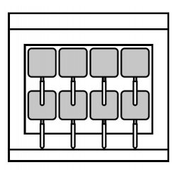 Cuece-pastas eléctrico 30 Lt 8 cestas 1/8