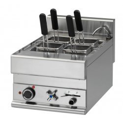 Cuece pastas eléctrico de 1 cuba de 20 Litros. Profesional