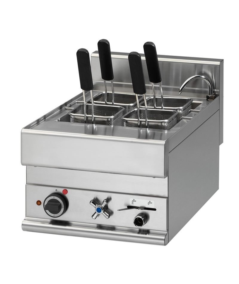 Cuece-pasta eléctrico 20 Lt 4 cestas 1/4