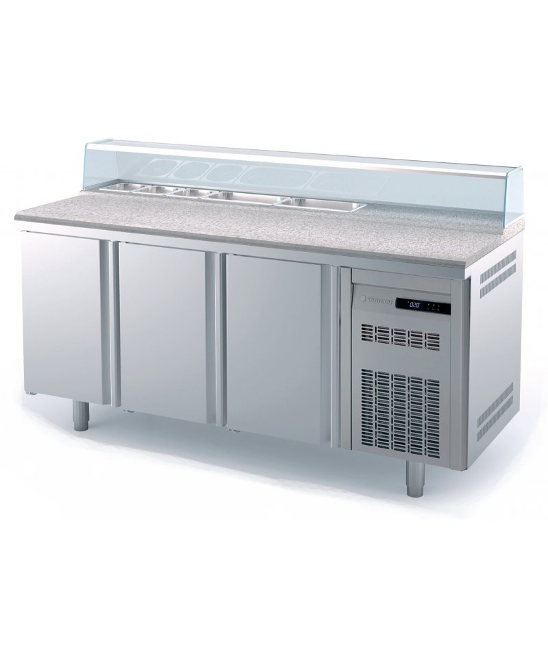Mesa fría para ensaladas Chef GN1/1