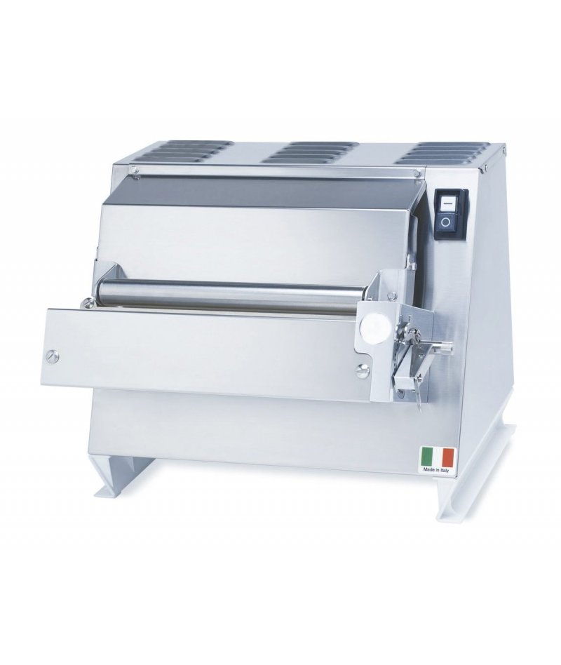 Laminadora de rodillos de acero ISP 400 mm sin opción cortapasta