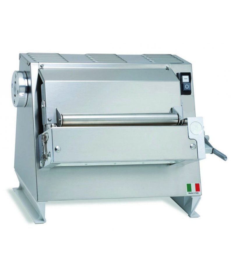Laminadora de rodillos de acero ISPT 300 mm para corta pasta