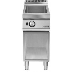 Baño maría de Gas Fondo 700 GN 1/1 Base abierta Pratika