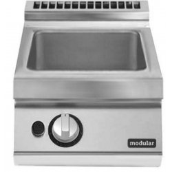 Baño maría de Gas Fondo 900 GN 1/1 + GN 1/3 Sobremesa Pratika