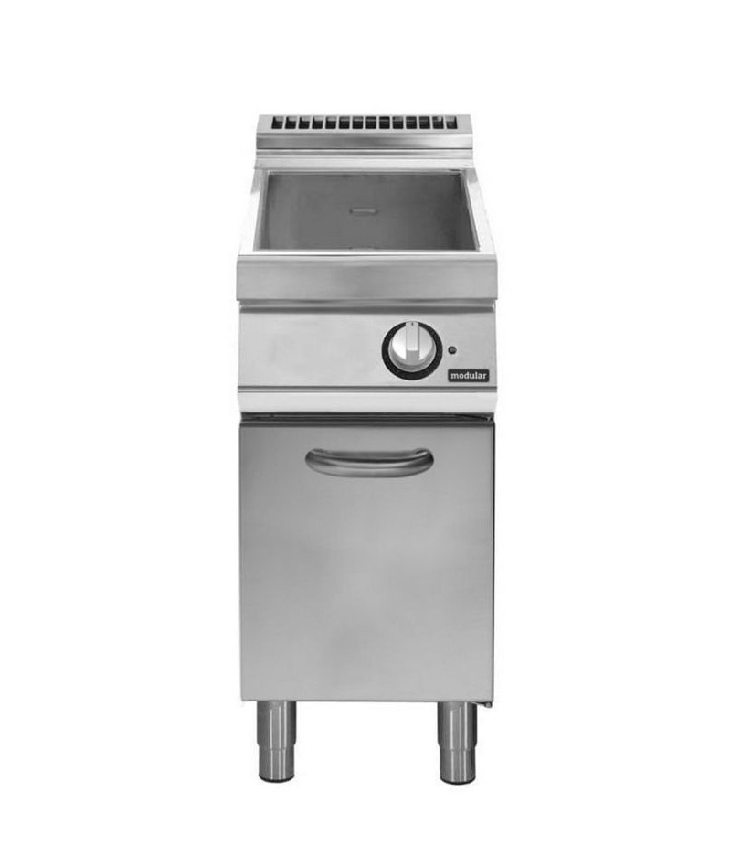 Baño maría Eléctrico Fondo 900 GN 1/1 + GN 1/3 Base con puerta Pratika
