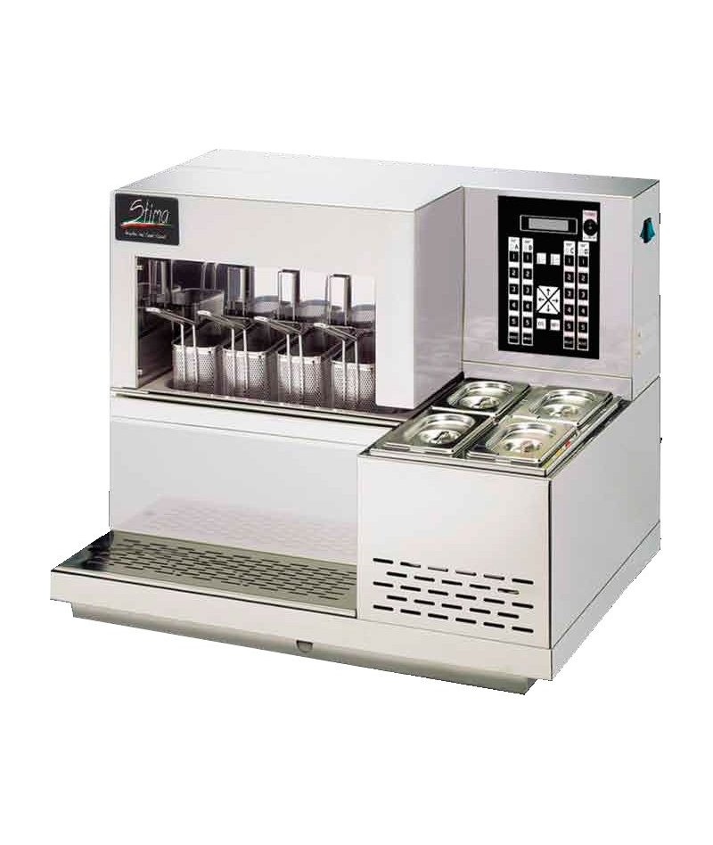 Cuecepastas de cestas elevables automático Stima Vogliadipasta P2001/4