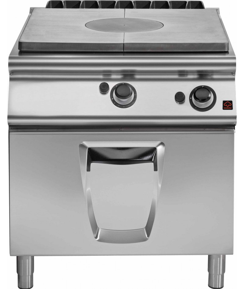 Placa radiante a gas con horno gas GN 2/1 Fondo 700 Serie Emotion