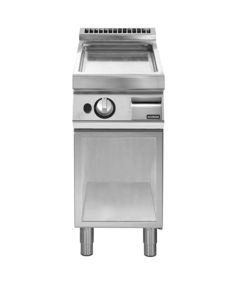 Plancha a gas lisa de base abierta PK 70/40 FTGS