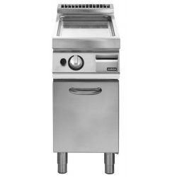 Plancha a gas lisa de base con puerta PK 70/40 FTGS-P