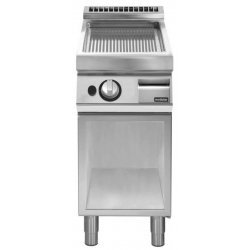 Plancha a gas ondulada de base abierta PK 70/40 FTRGS