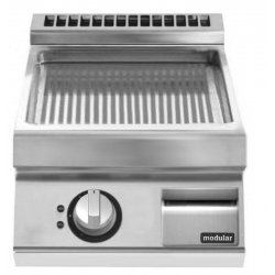 Plancha eléctrica ondulada de sobremesa PK 70/40 FTRES-T