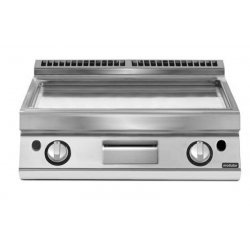Plancha a gas mixta cromada de sobremesa PK 70/80 FTRGS-CR-T